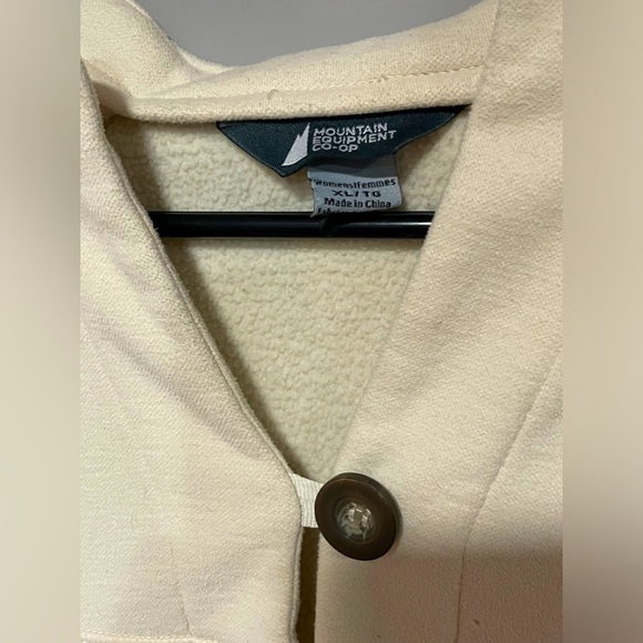 Mountain Equipment Co-op- MEC Women’s Sweater- US Size XL - Cream White - Picture 2 of 4
